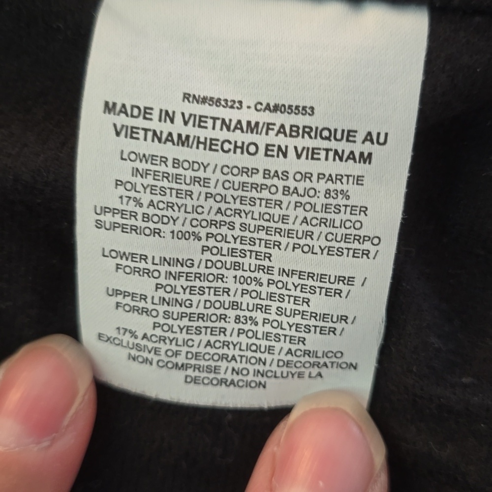 Nike Boy's Sportswear Windrunner Sherpa Jacket Black Gray Size Medium - Picture 7 of 8